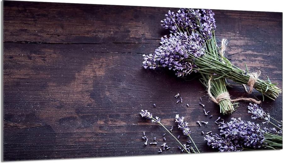 Glazen Afdekplaat Kookplaat met Lavendel Design voor Alle Typen Fornuizen