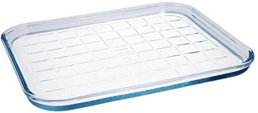 Glazen Bakplaat 32 x 26 cm Vaatwasmachinebestendig en Krasbestendig