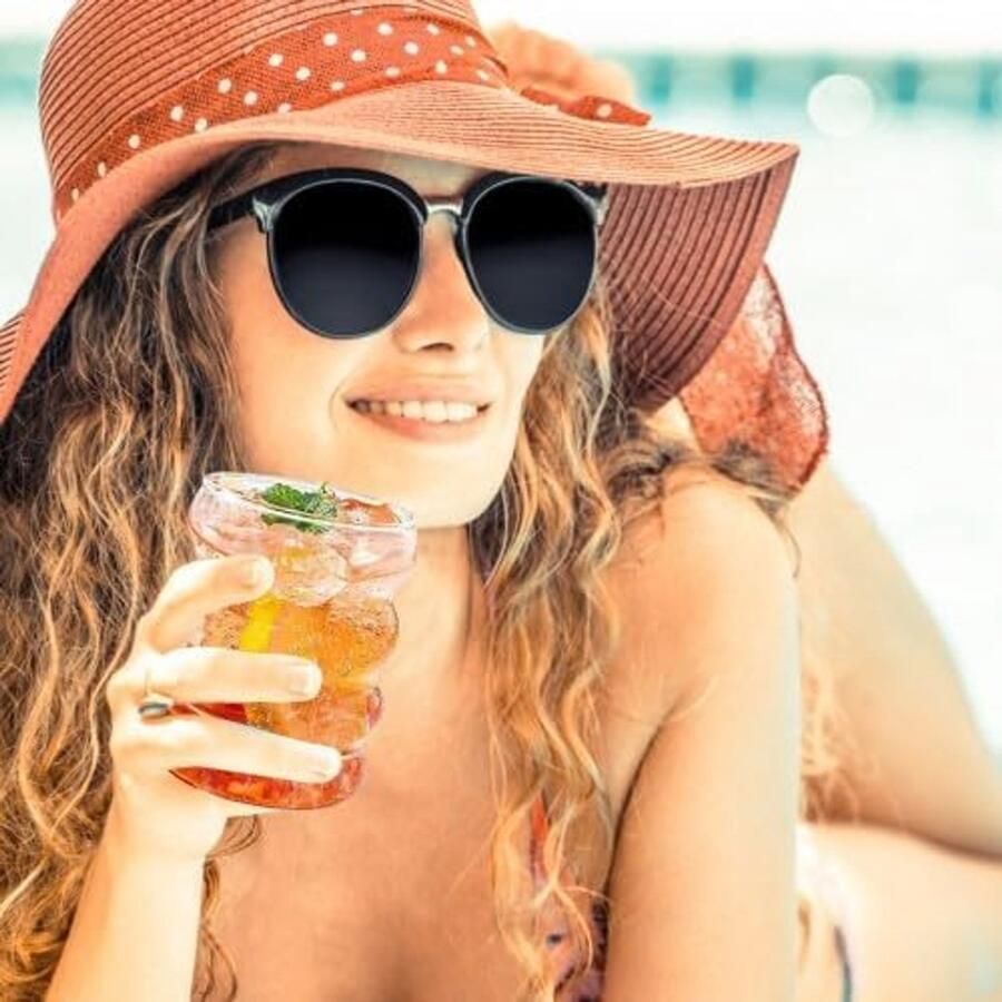 Glazen beker creatieve thermotumbler van borosilicaatglas veelzijdig inzetbare herbruikbare koffiemokkenset