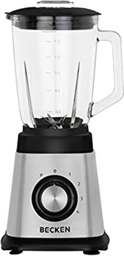 Glazen Blender Keukenmixer Krachtig Smoothies Maken Slush IJs Optie 15 Liter Roestvrij Staal