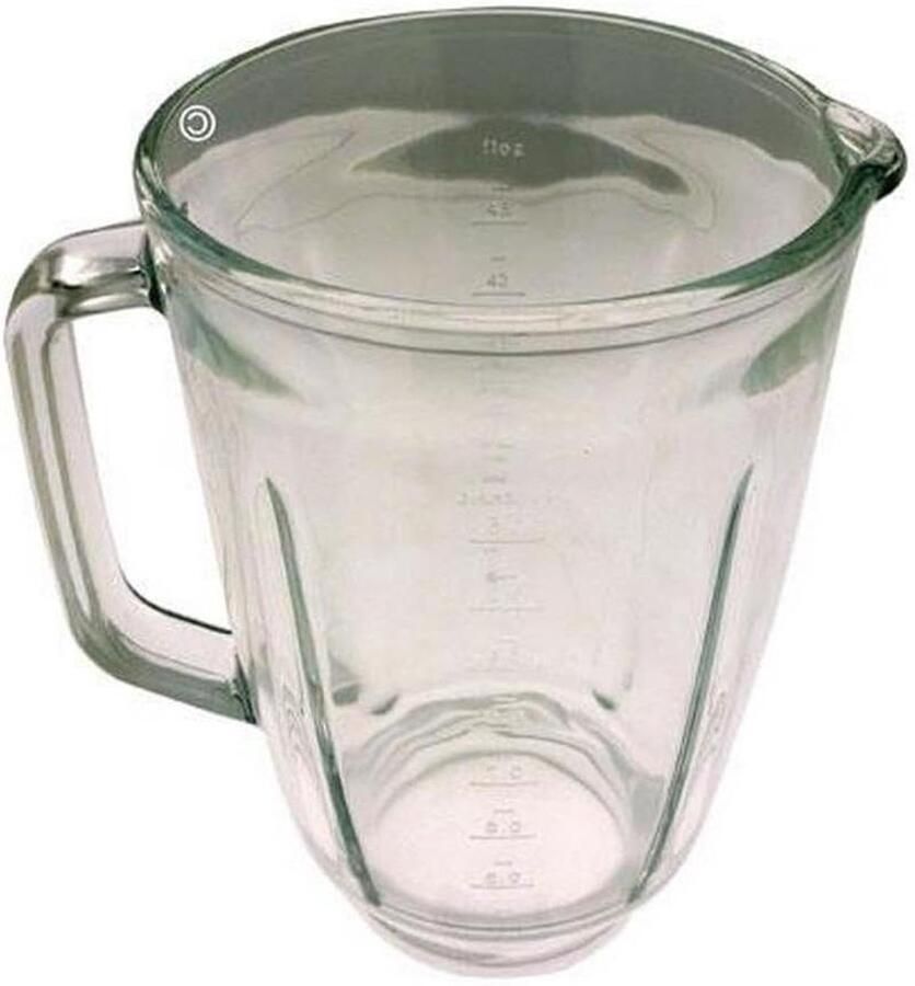 Glazen Blender Kom Reserveonderdeel Mixer Keuken Gebruik Origineel Onderdeel 1.5 liter Transparant - Foto 1