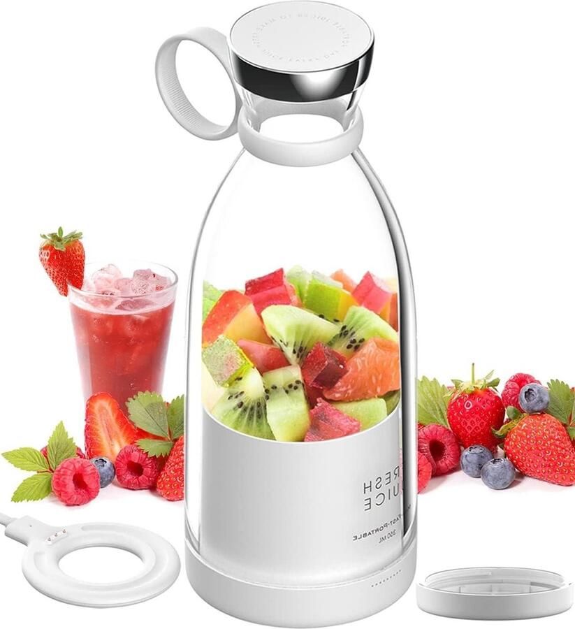 Glazen Blender Smoothie Maker Gezonde Dranken Maken Roestvrijstalen Messen 1.5 Liter Zilver