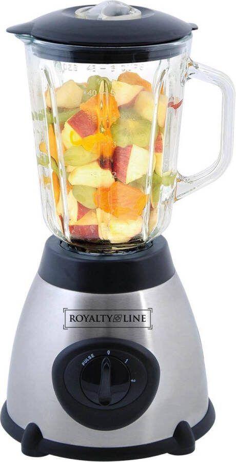 Glazen blender Zilver