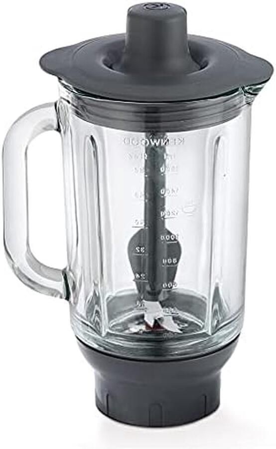 Glazen Blenderkan Mixer Accessoire Smoothies Maken Hittebestendig Glas 16 L Blauw
