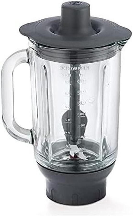 Glazen Blenderkan Mixer Accessoire Warme Maaltijden Maken Hittebestendig Glas 1.6 Liter Rood