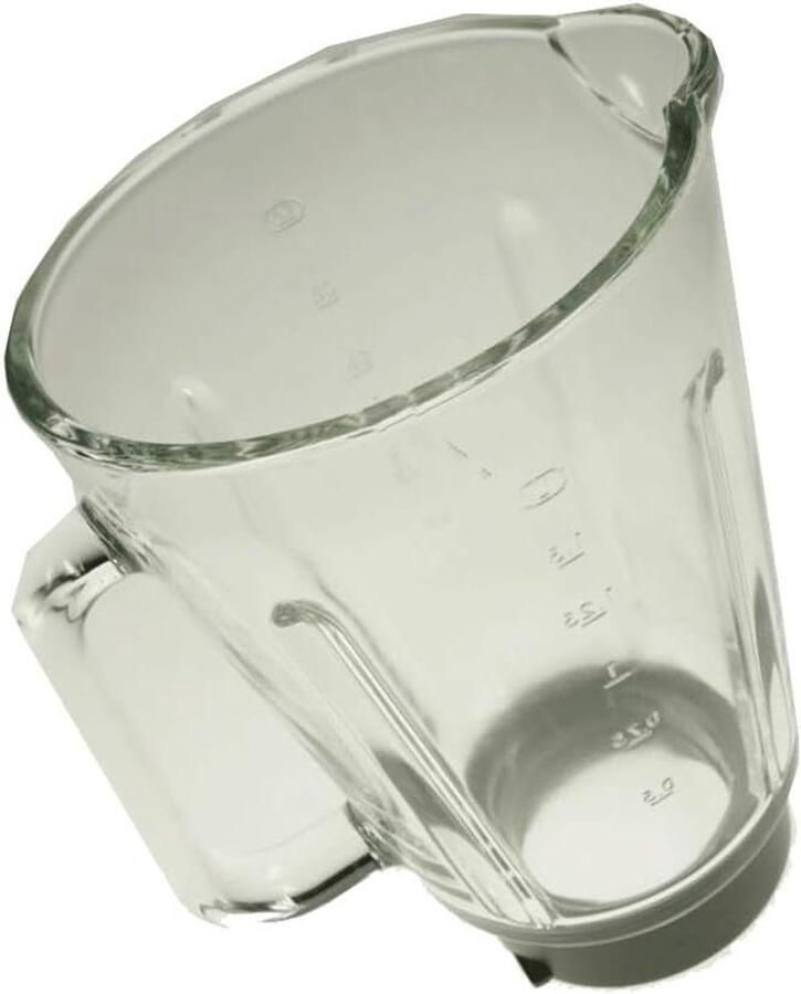 Glazen Blenderkom Mixer Kom Keukenmachine Gebruik Hittebestendig Glas Niet gespecificeerd Transparant