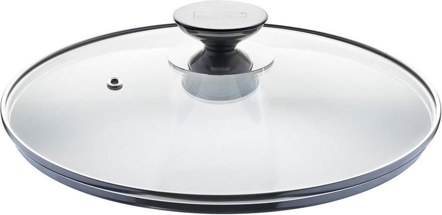 Glazen Deksel Kookdeksel Energiebesparend Koken Hittebestendig 28 cm Transparant