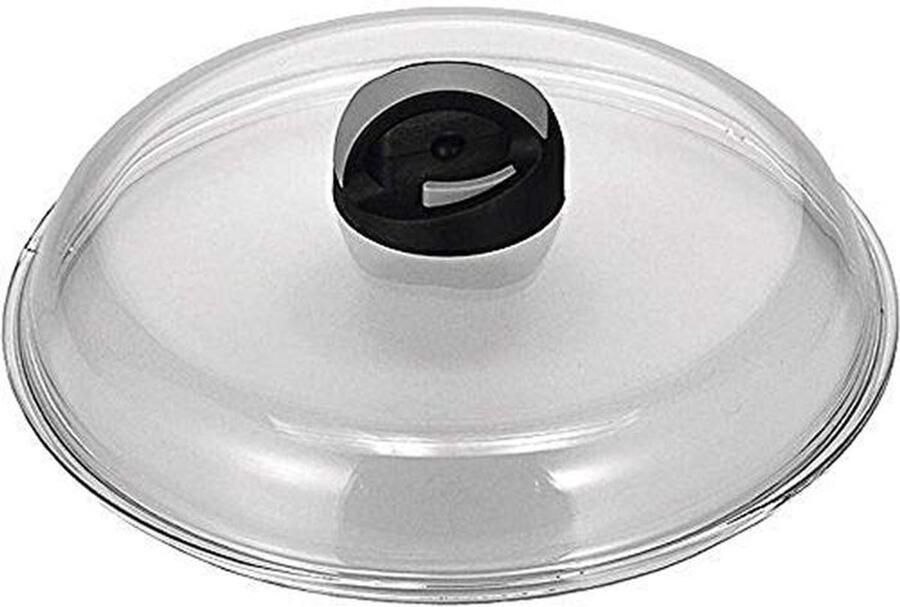 Glazen Deksel Kookdeksel Pan Koken met stoom Met stoomuitlaat 20 cm Transparant