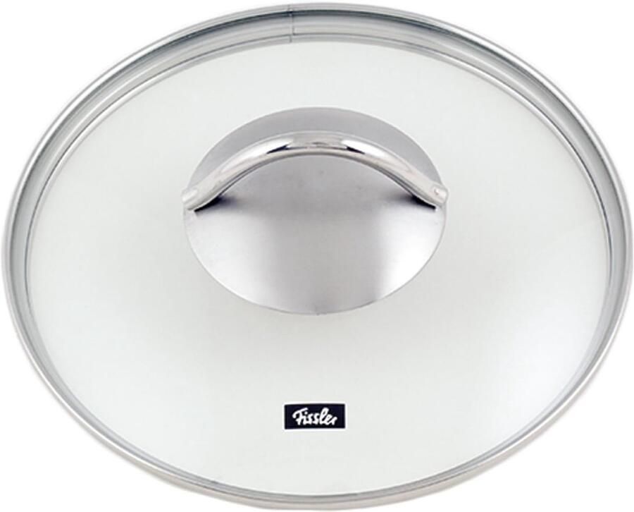 Glazen Deksel Kookdeksel Pan Koken op Inductie Hittebestendig Glas 24 cm Diameter Zilver