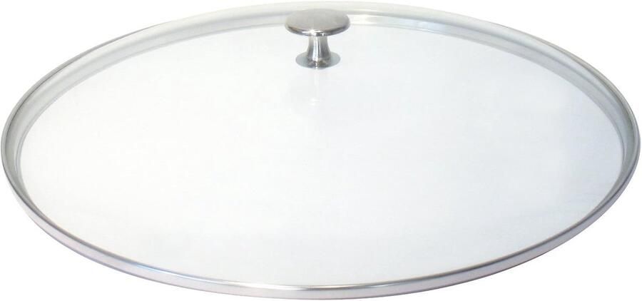 Glazen Deksel Kookgerei Deksel Koken Vaatwasserbestendig 30 cm Diameter Transparant