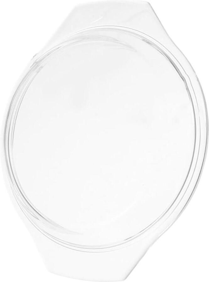 Glazen Deksel Magnetron Deksel Schoon Koken Vaatwasserbestendig 18.6 x 15.9 cm Transparant