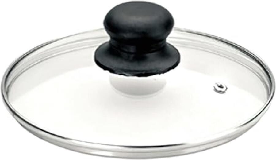 Glazen deksel met stoomgaatje 22 cm - Foto 3