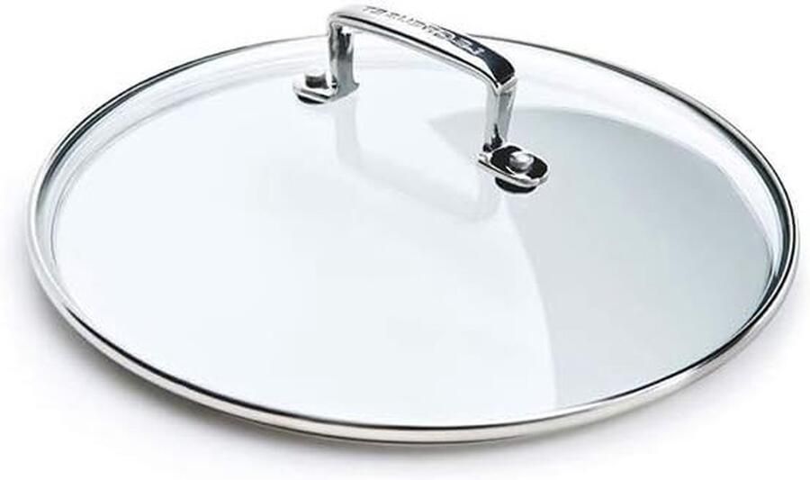 Glazen Deksel Pan Deksel Koken en Stomen Hittebestendig Glas 20 cm Transparant