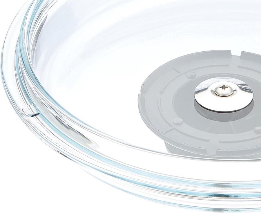 Glazen Deksel Pan Deksel Koken op Inductie Met Stoomventiel 32 cm Transparant
