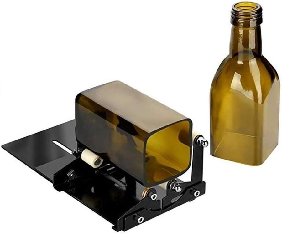 Glazen Fles Snijset voor DIY Projecten Snijmachine voor Vierkante en Ronde Flessen Perfect voor Wijn Bier en Frisdrank