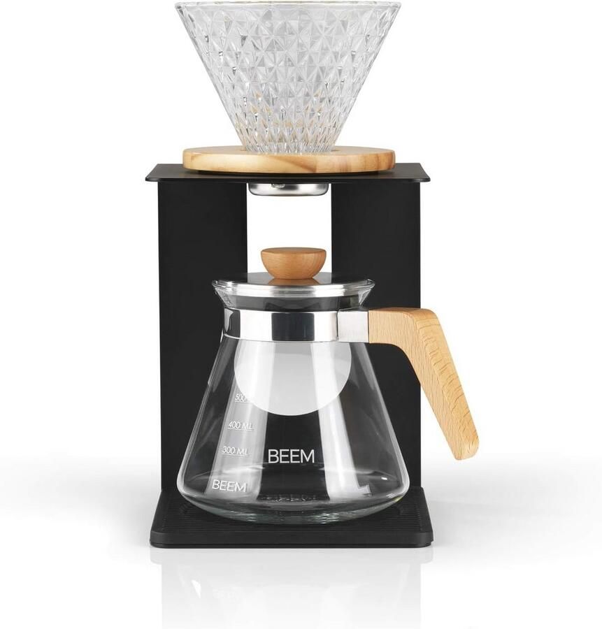 Glazen Handfilter Koffiezetapparaat Set voor 4 Kopjes Handmatige Koffiebrouwkunst