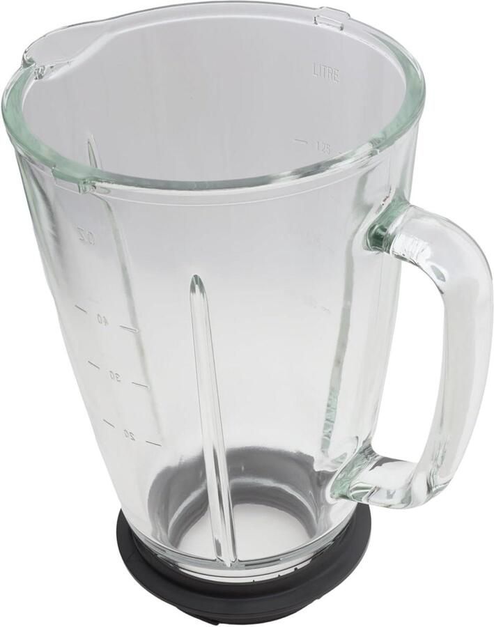 Glazen kan blender Reservekan Mixers Smoothies Maken Met Maatstreepjes 1 Liter Transparant