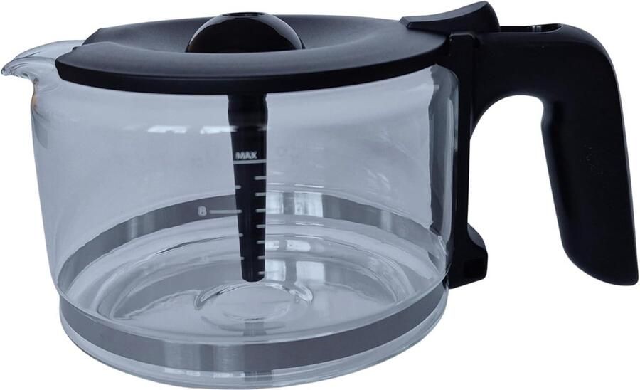 Glazen kan voor koffiezetapparaat hittebestendig modern design perfect voor Philips HD5416 60 ShopVlot