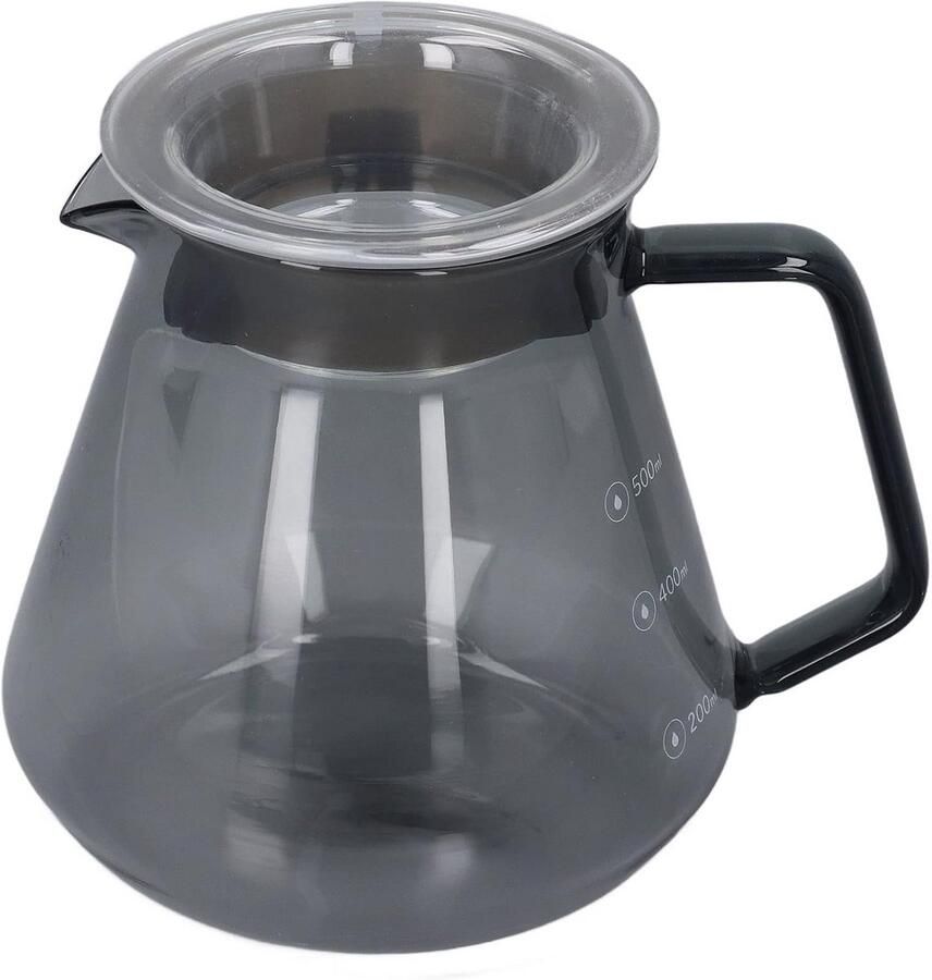 Glazen Koffiezetapparaat Karaf met Filter Handmatig Koffiezetapparaat 500ml