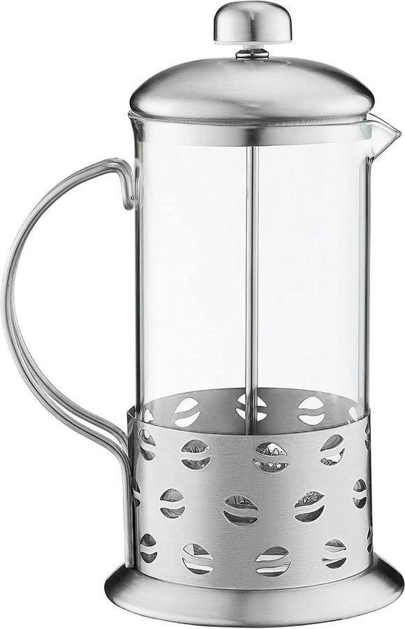 Glazen Koffiezetter Cafetière French Press Aromatische Koffie Zetten Fijnmazige Zeef 1000 ml Roestvrij Staal