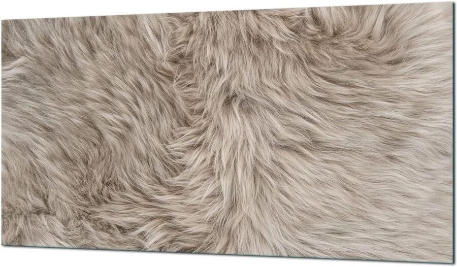 Glazen Kookplaat Afdekplaat Beschermplaat Spatbord Keuken Beschermen Krasbestendig Hygiënisch 90x52 cm Grijs