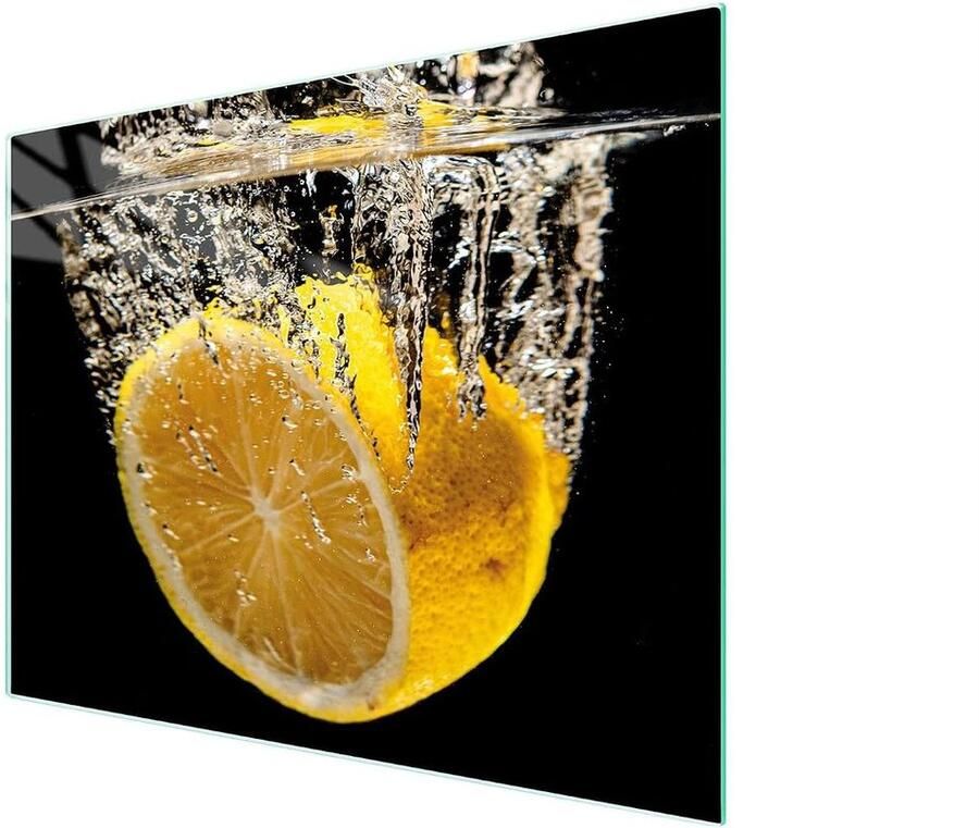 Glazen Kookplaat Afdekplaat Werkbladbeschermer Keuken Beschermen Hygiënisch & Krasvrij 52x40 cm Zwart