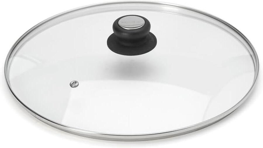 Glazen Pan Deksel Kookgerei Deksel Langzaam Koken Hittebestendig Tot 200°C 32 cm Transparant