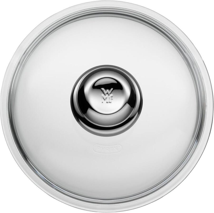 Glazen Pannendeksel Deksel voor Pannen Snel Koken Hittebestendig Glas 20 cm Diameter Zilver