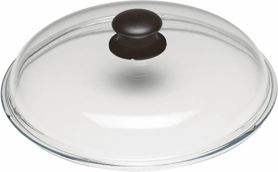 Glazen Pannendeksel Kookdeksel Glas Koken Stoomcirculatie 20 cm Transparant