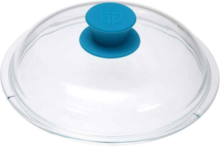 Glazen Pannendeksel Potdeksel Zichtbaar Koken Temperatuurbestendig Glas 20 cm Transparant