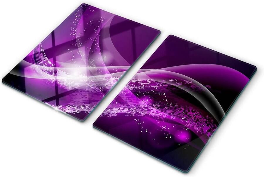 Glazen snijplank Kookplaat afdekking Keukenbescherming Hoge kwaliteit print 40x52cm Multicolor