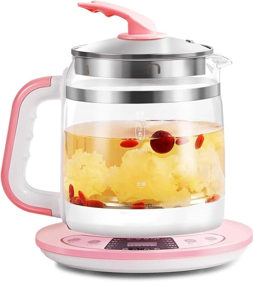 Glazen Waterkoker Gezondheidsketel Theepot Thee Koffie Zetten 18 Slimme Kookmenu's 1.8 Liter B