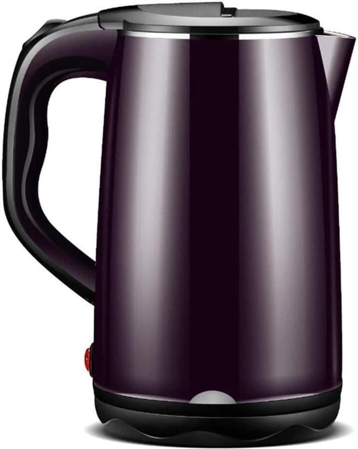 Glazen Waterkoker Glazen Ketel Elektrisch Koffie Thee Zetten Temperatuurregeling LED 15 Liter Paars