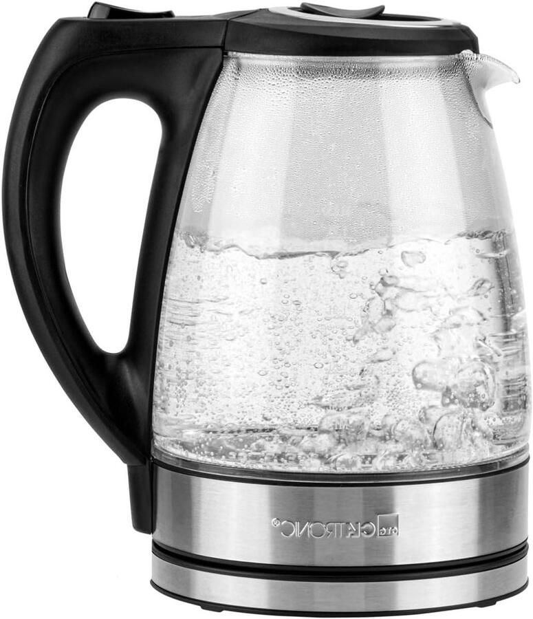 Glazen waterkoker Kookapparaat Snel water koken Veiligheidsdeksel 17 liter Glas staal