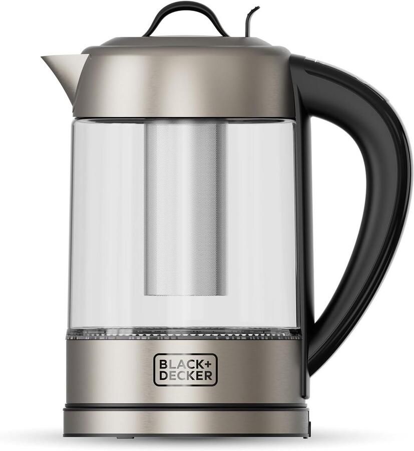 Glazen Waterkoker met Digitale Temperatuurregeling 1 7L Snel Kookpunt