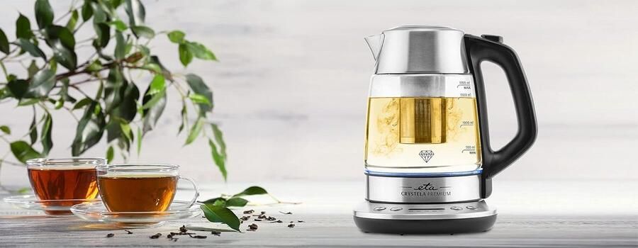 Glazen Waterkoker met Temperatuurregeling 1.5 Liter 2200W Warmhoudfunctie