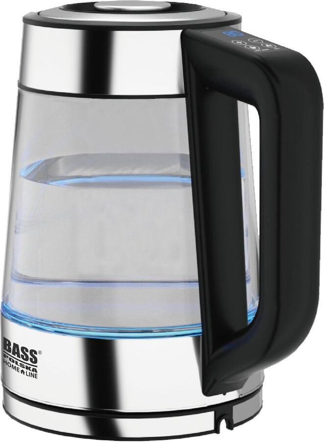 Glazen Waterkoker met Variabele Temperatuurinstelling en Kleurindicator