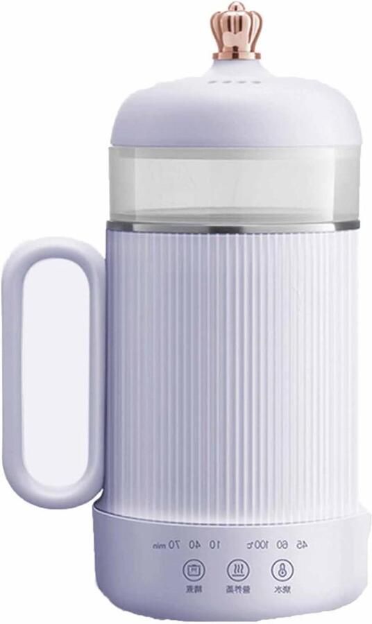 Glazen Waterkoker Temperatuurkoker Thee Zetten Instelbare Temperatuur 1 Liter Transparant