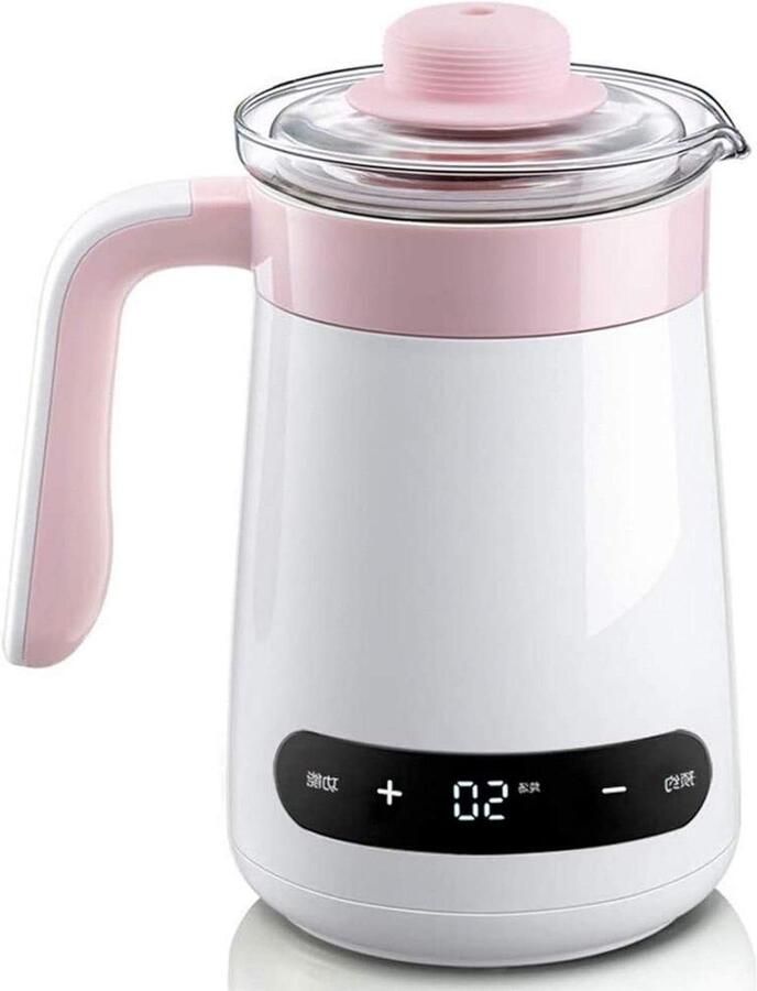 Glazen Waterkoker Thee Apparaat Snel Water Koken Variabele Instellingen 04 Liter Transparant