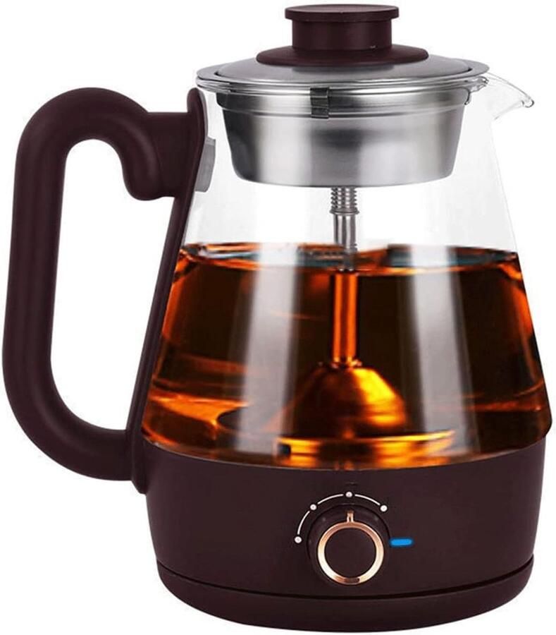 Glazen Waterkoker Thee Ketel Snel Warm Water Kookdroge Bescherming 1 Liter Groen