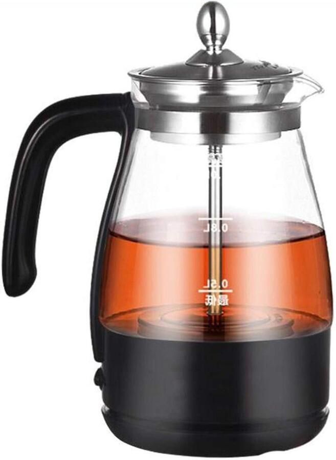 Glazen Waterkoker Theemaker Ketel Thee Zetten Met Infuser 1 Liter Roestvrij Staal