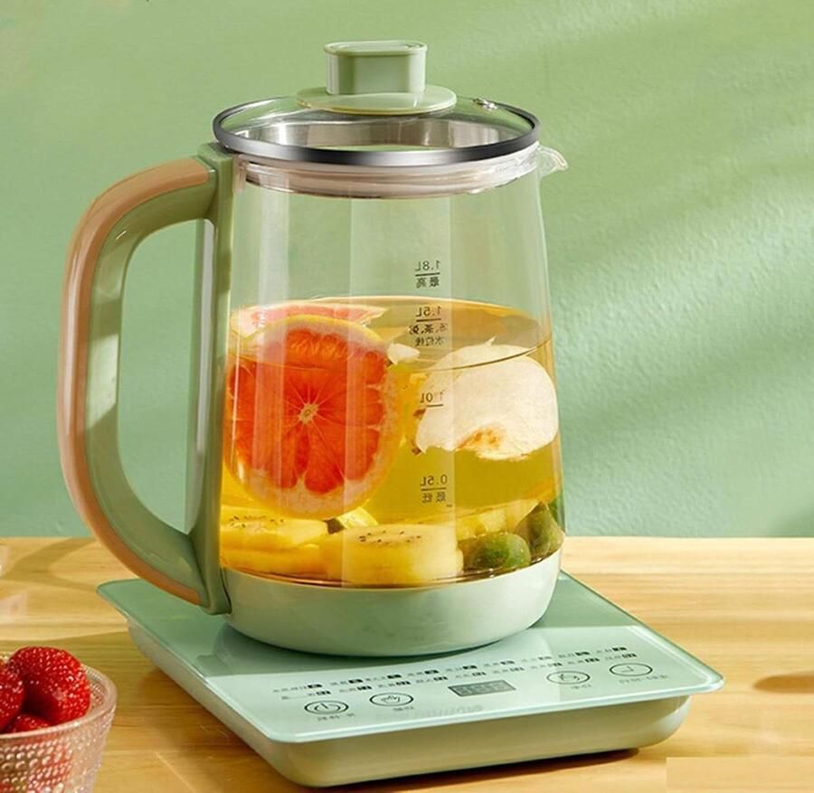 Glazen Waterkoker Theepot Ketel Thee Zetten Constante Temperatuur Niet Gespecificeerd Doorzichtig