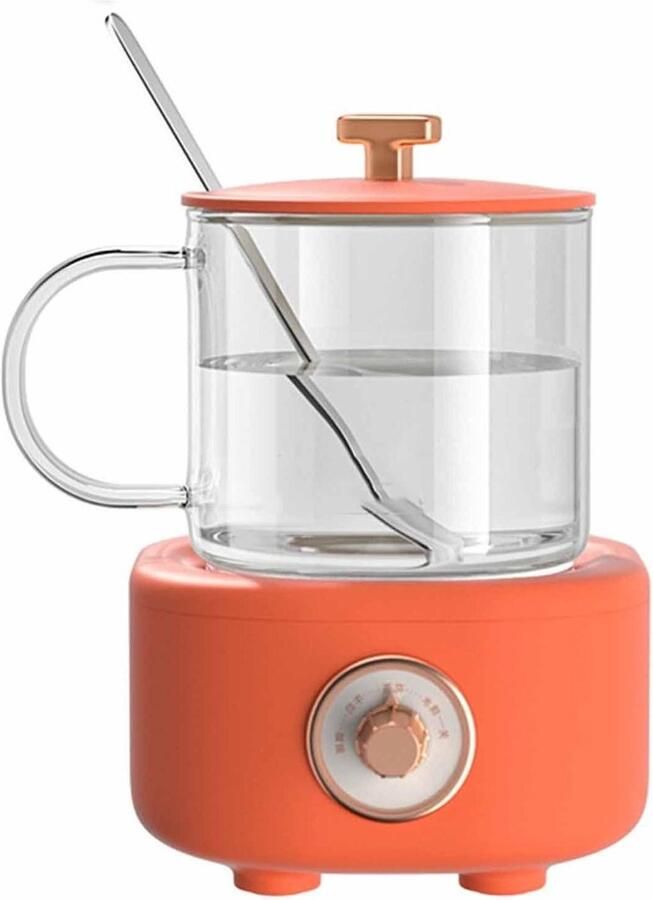 Glazen Waterkoker Theepot Melkkoker Dranken Bereiden Stil Koken 400 ml Transparant