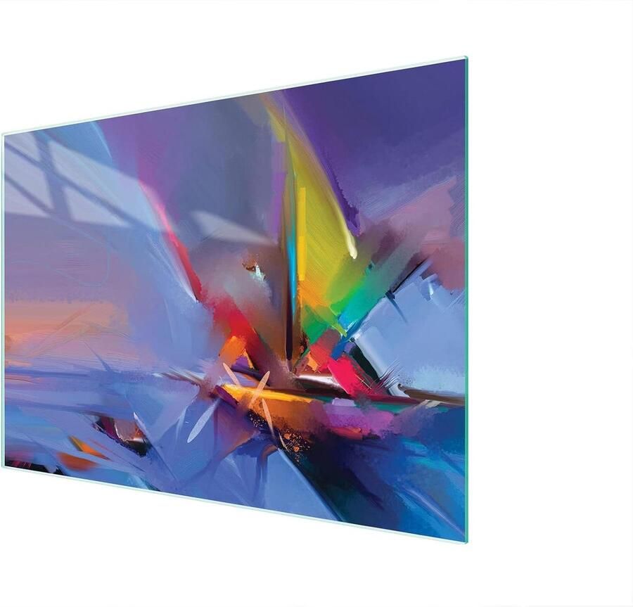 Glazen Werkblad Kookplaat Beschermer Keuken Werkruimte Gehard Krasbestendig Glas 40x30 cm Veelkleurig Decoratief