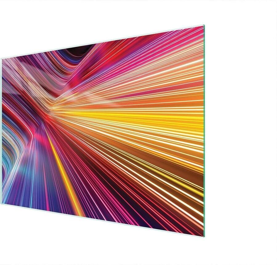 Glazen Werkbladbeschermer Kookplaat Afdekplaat Keuken Decoratie Gehard Glas 40x30 cm Veelkleurig