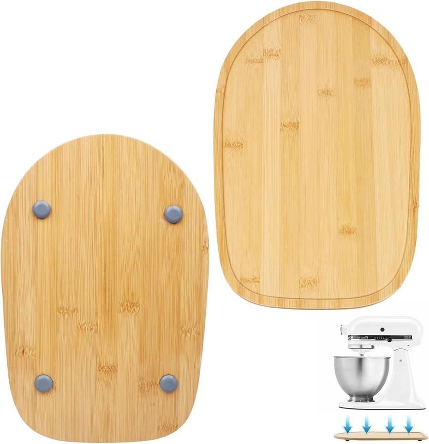 Glijplank compatibel met Kitchen Aid Artisan 4 5-5 Qt (4 3 l 4 8 l) verschuifbare onderlegger voor Kitchen Aid keukenmachine roermachine glijplank voor keukenmachine licht glijdende