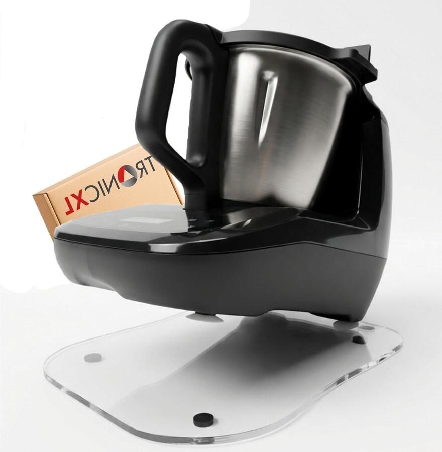 Glijplank Keukenmachine Onderlegger Accessoires Moeiteloos Verplaatsen Anti-slip Voeten 345 x 28 cm Transparant