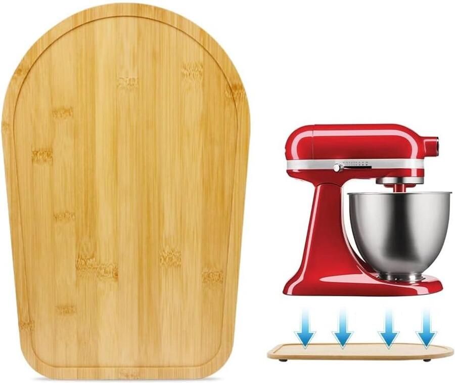 Glijplank voor Kitchen Aid Artisan 4 5-5 Qt (4 3L 4 8L) Verschuifbare onderlaag voor Kitchenaid keukenmachine roerwerk glijplank voor Kitchen Aid accessoires 5K45SS 5KSM175PS 5KSM125