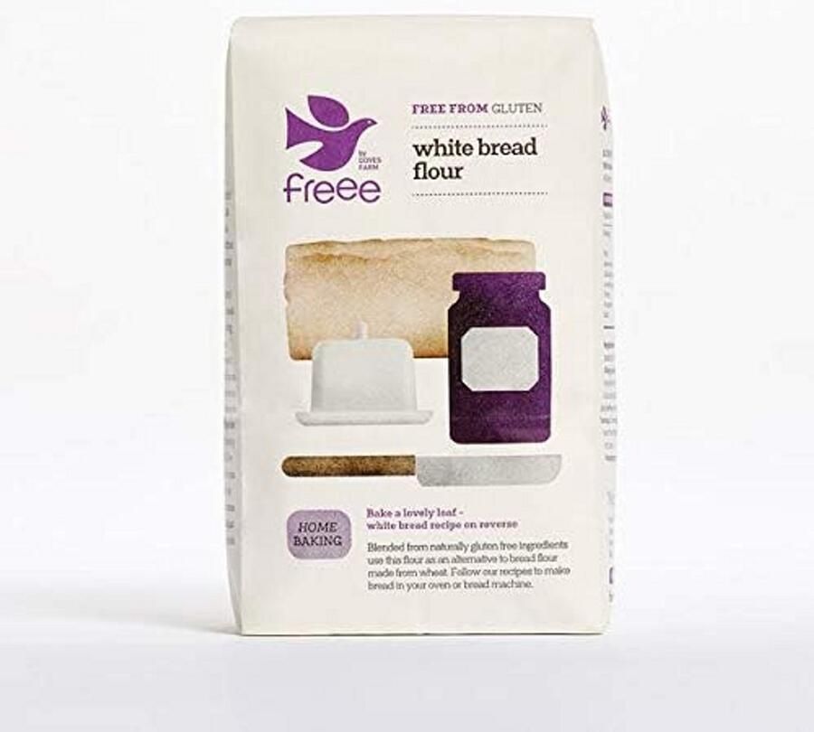 Glutenvrij Wit Broodmeel voor Broodmachine en Oven - Foto 2