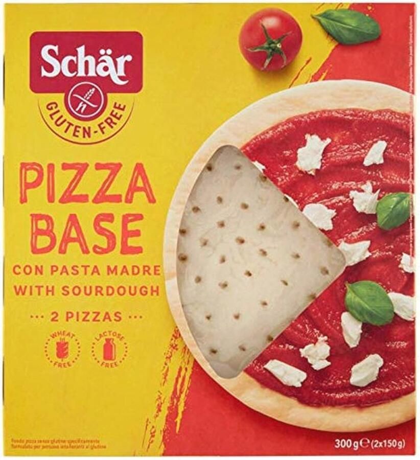 Glutenvrije Pizza Basis met Zuurdesem 300 g